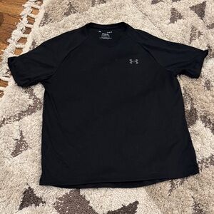 Under Armour Men's Jet Black Short Sleeve Tee